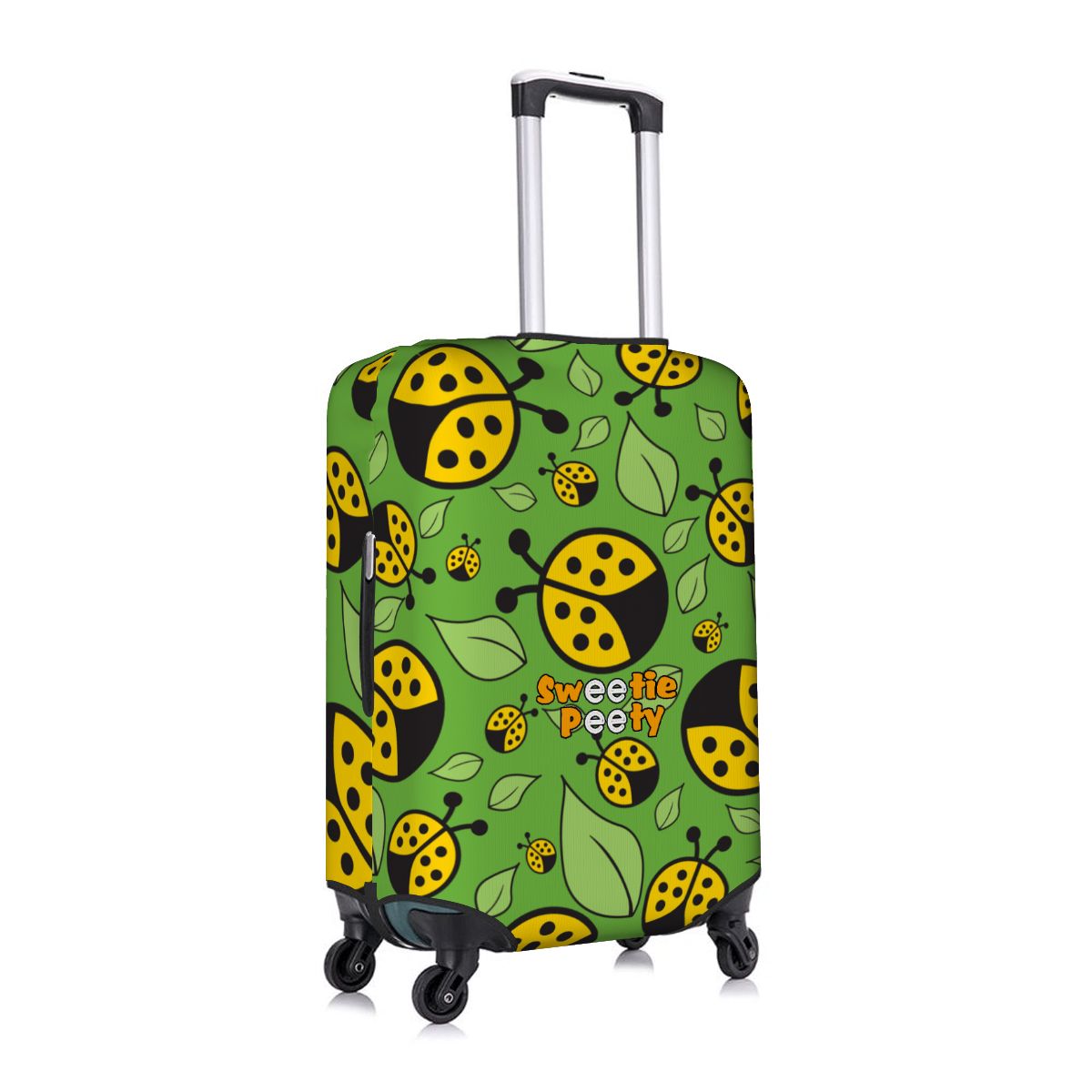 Sweety Peetie Travel Bug Custom Kids Luggage Cover & Tag Set