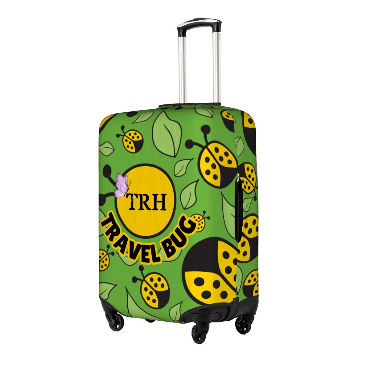 Sweety Peetie Travel Bug Custom Kids Luggage Cover & Tag Set
