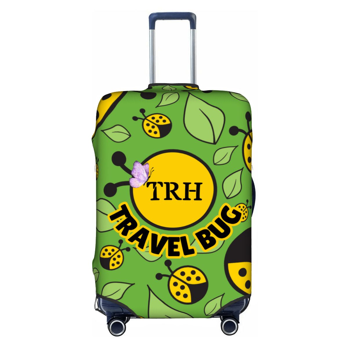 Sweety Peetie Travel Bug Custom Kids Luggage Cover & Tag Set