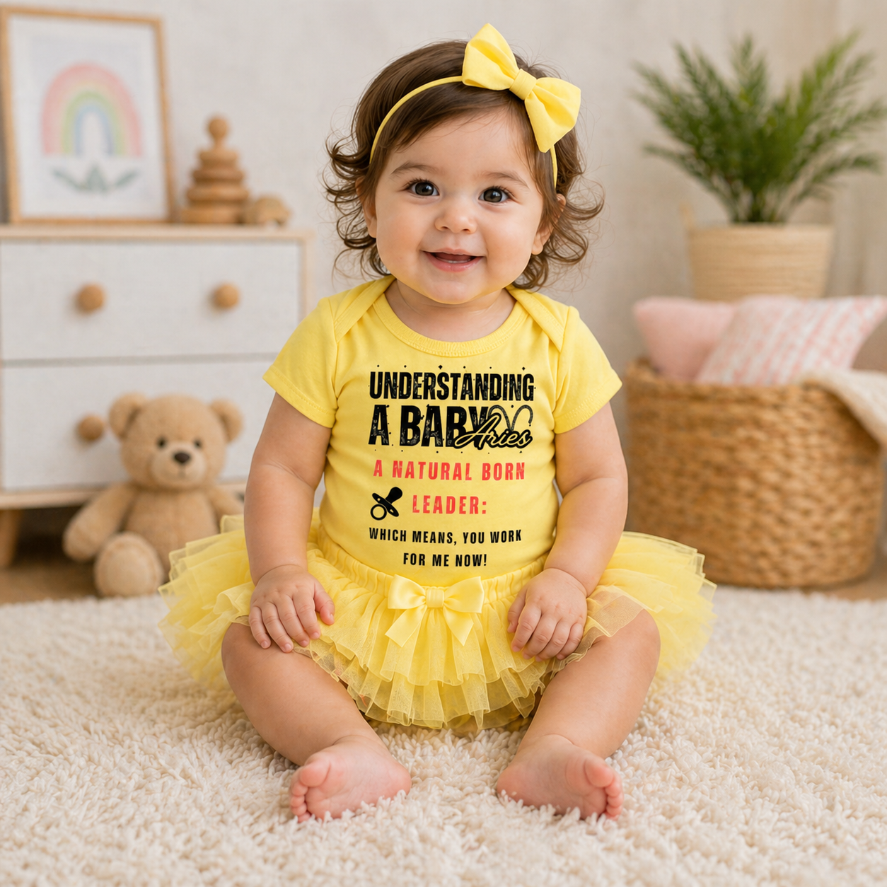 Understanding a Baby Aries Onesie – Sweety Peety Collection
